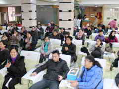 《幸福媽媽如何科學(xué)坐月子》講座現(xiàn)場